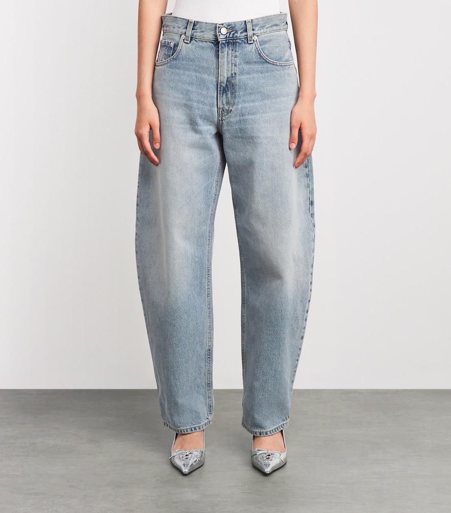 Bibi Barrel-Leg Jeans L0891 AUTHENTIC WASH Image 3