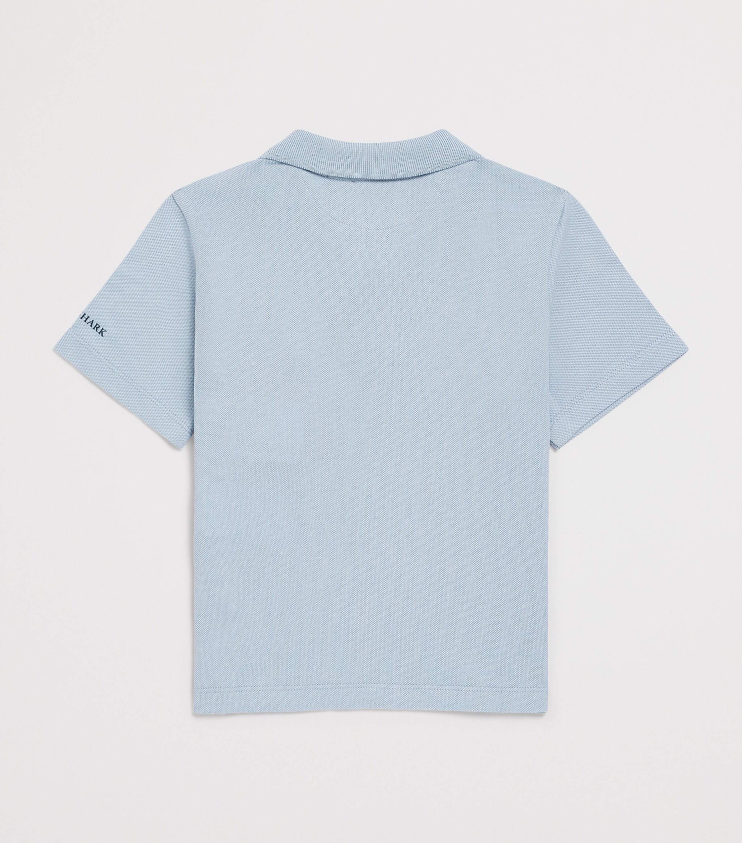 Paul & Shark Cotton Logo Polo Shirt (4-16 Years) Ice Blue Image 2