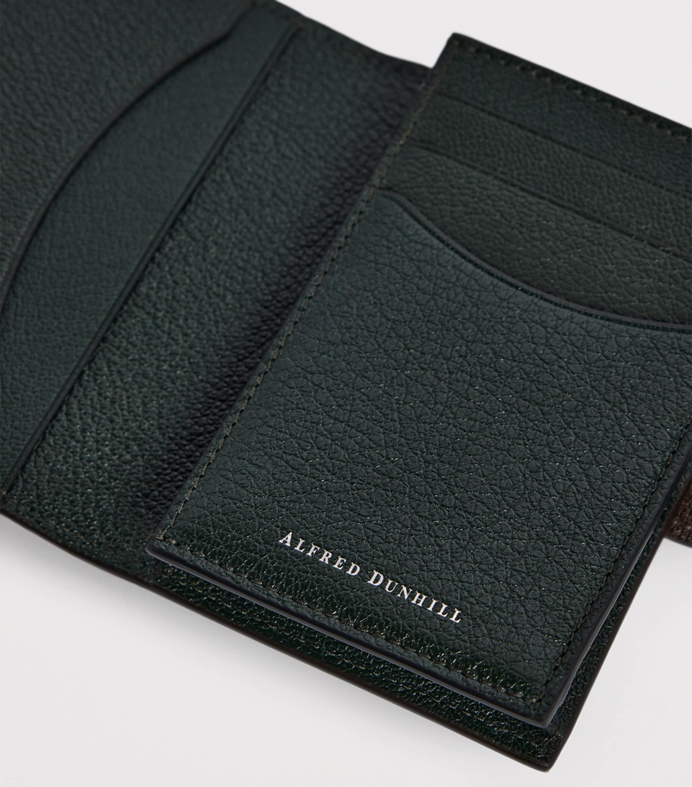 Dunhill Small Leather Alfred Business Card Case Image 3
