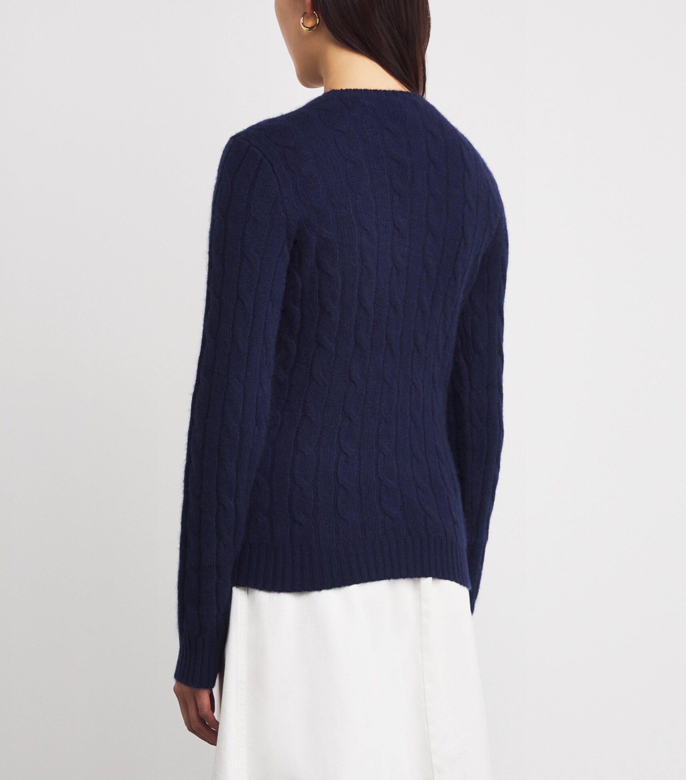 Cashmere Julianna Sweater HUNTER NAVY Image 4