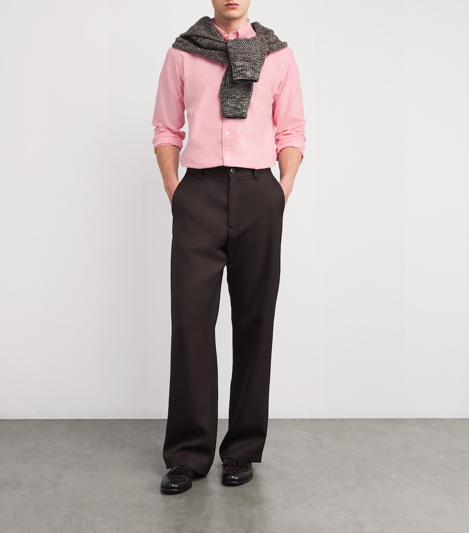 Cotton Oxford Shirt PINK Image 2