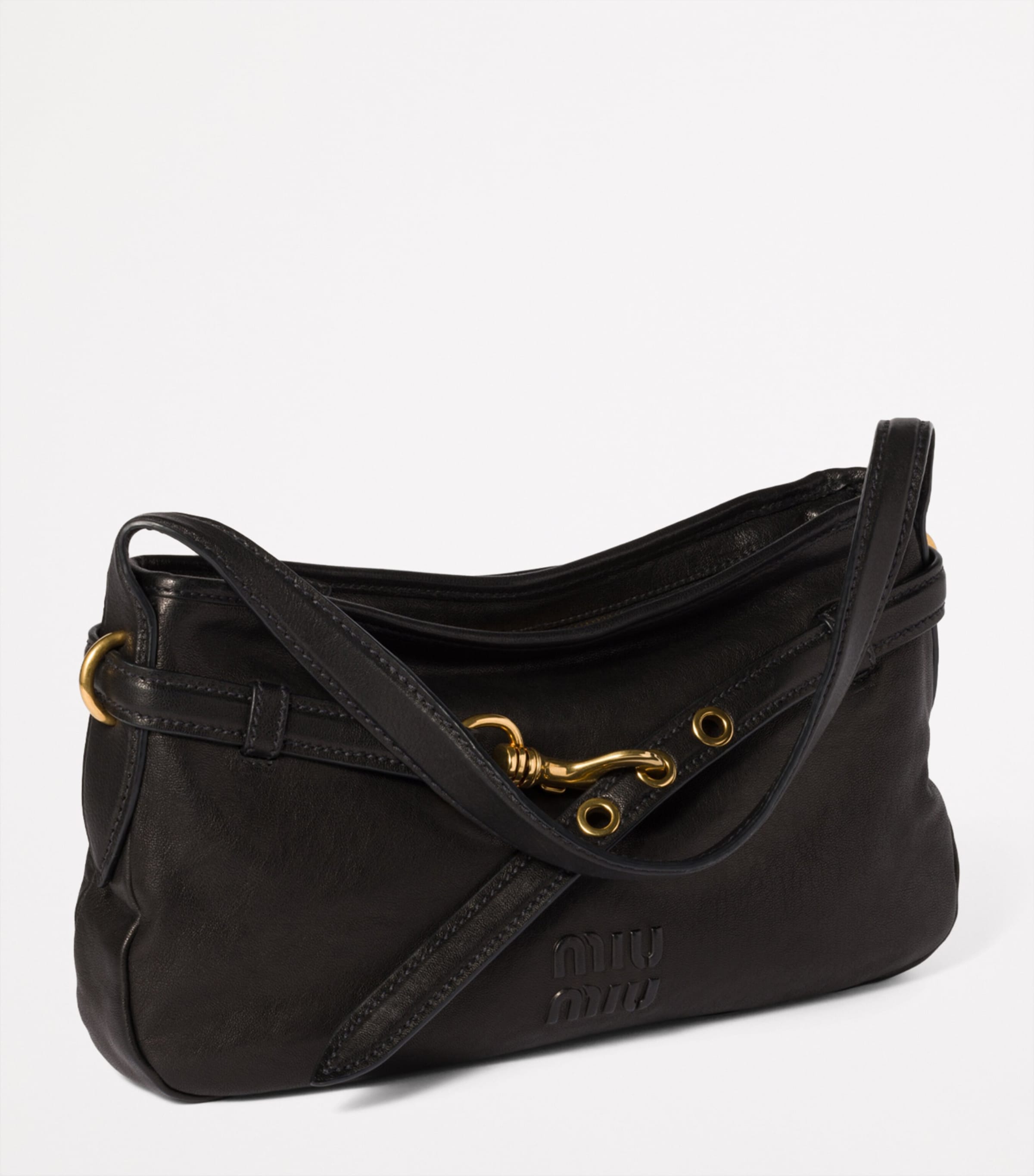 Nappa Leather Aventure Shoulder Bag F0002 Image 2