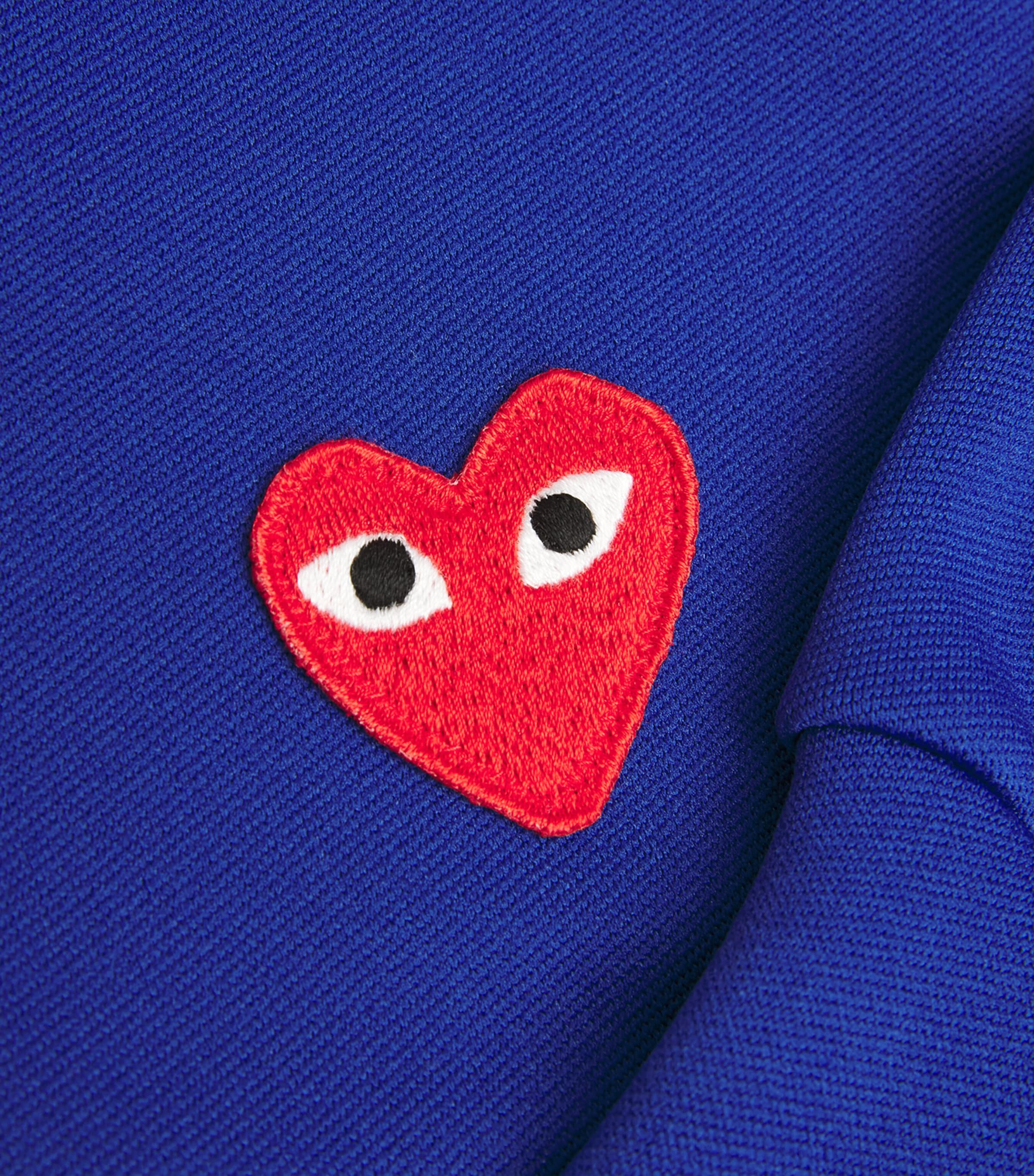 Zip-Up Heart Hoodie NAVY Image 5