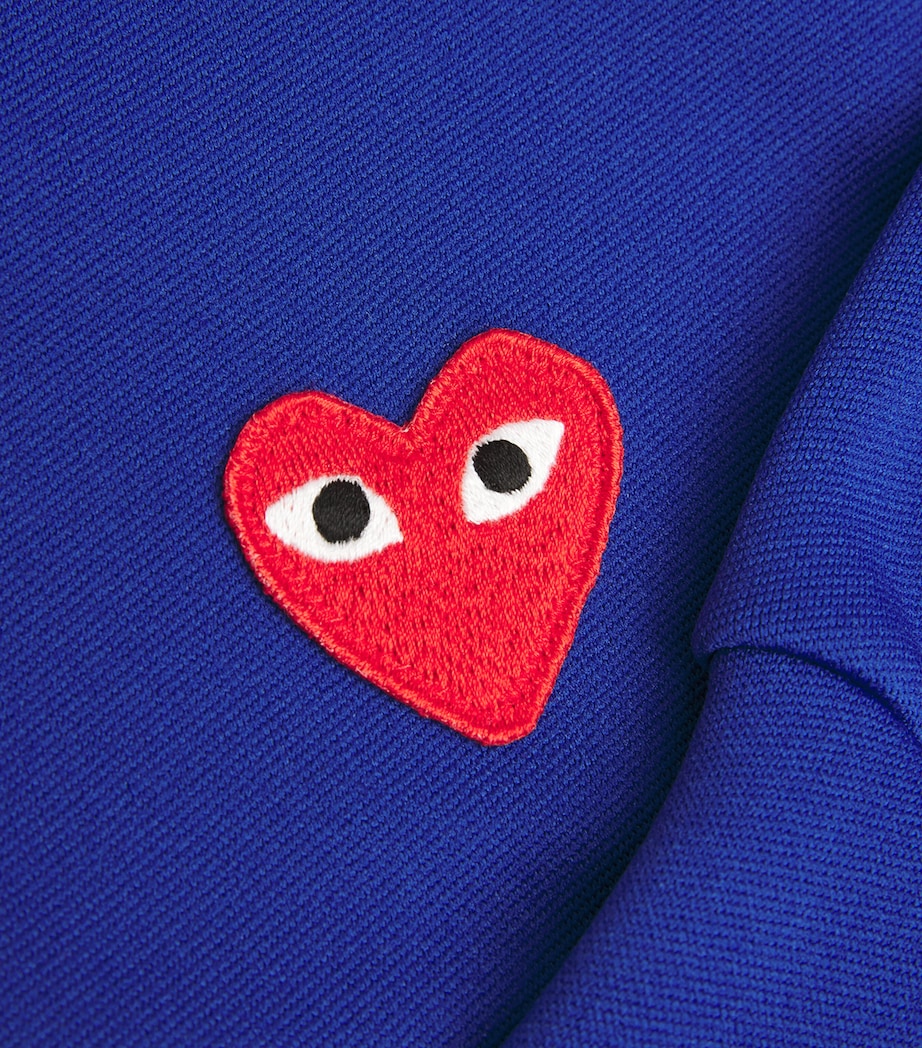 Zip-Up Heart Hoodie NAVY Image 5