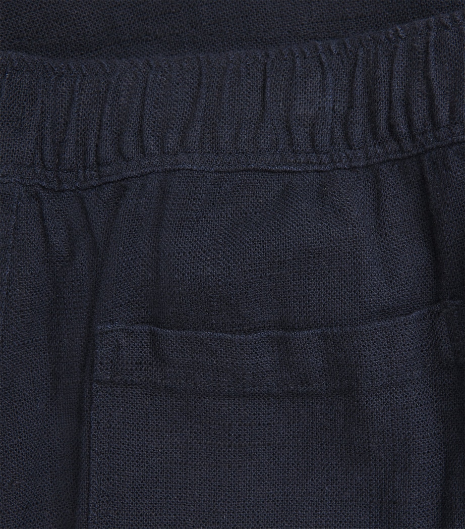 PAIGE Mens Elijah Shorts Deep Anchor Image 6