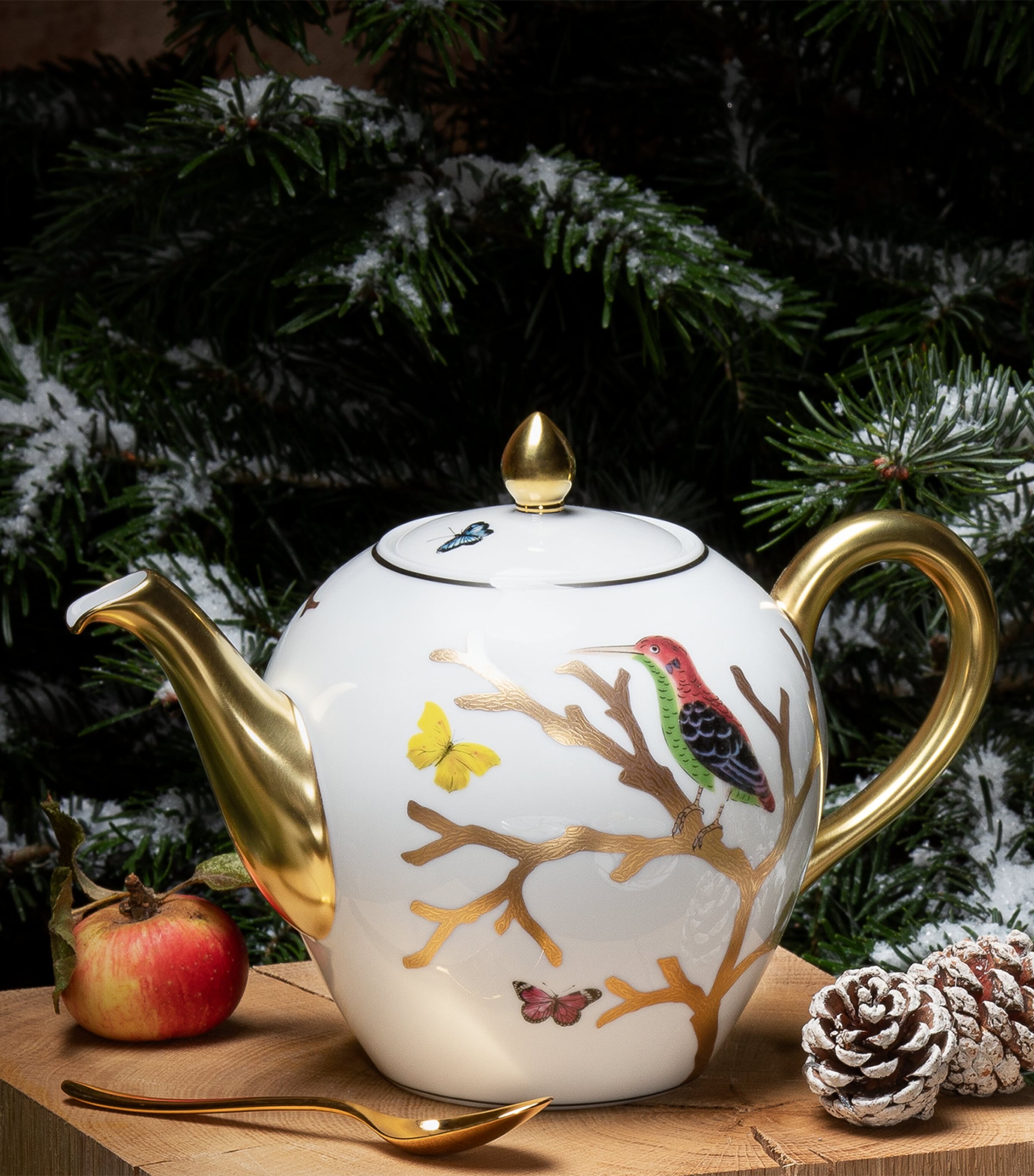 Bernardaud Aux Oiseaux Teapot Multicolore Image 2