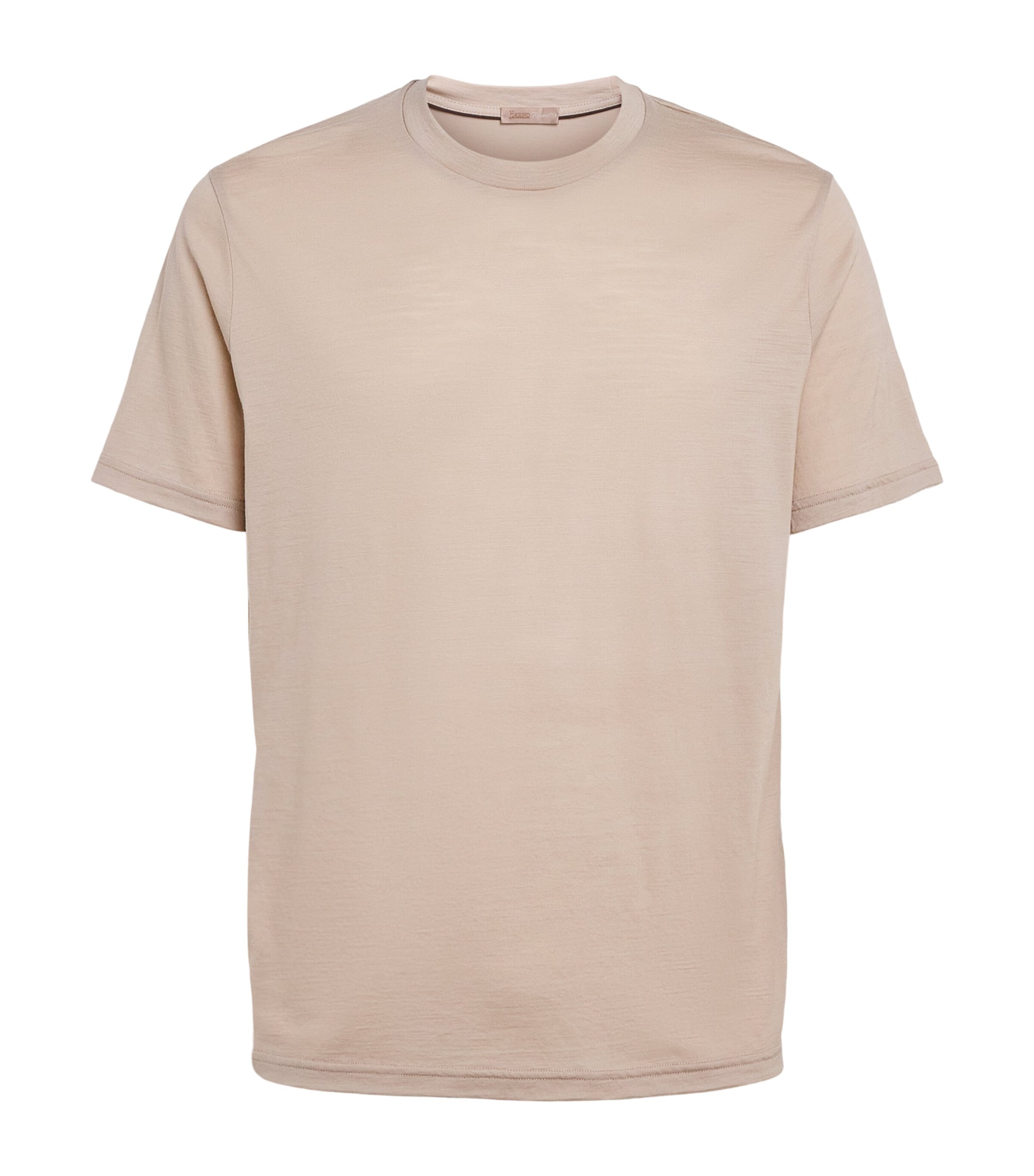 Herno Mens Wool T-Shirt Chantilly Image 1