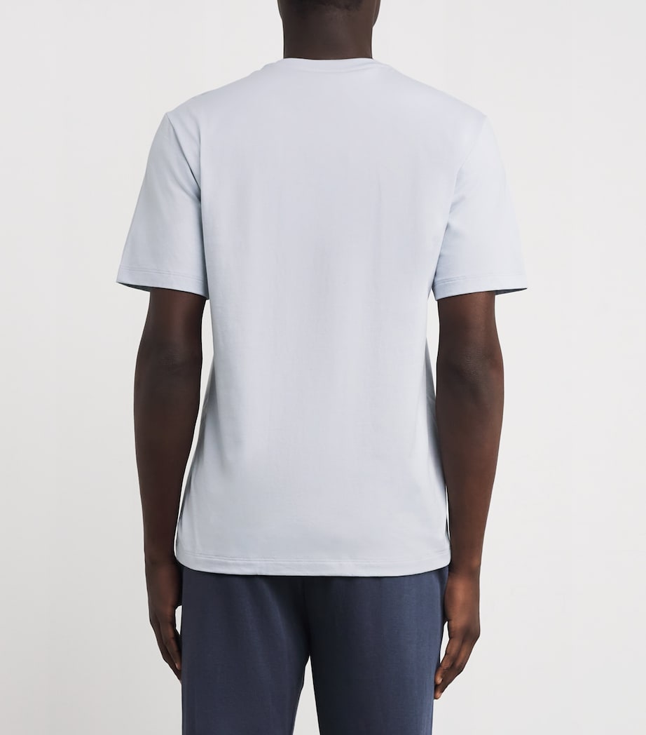 Cotton Living T-Shirt 2125 WHITE TOPAZ Image 4