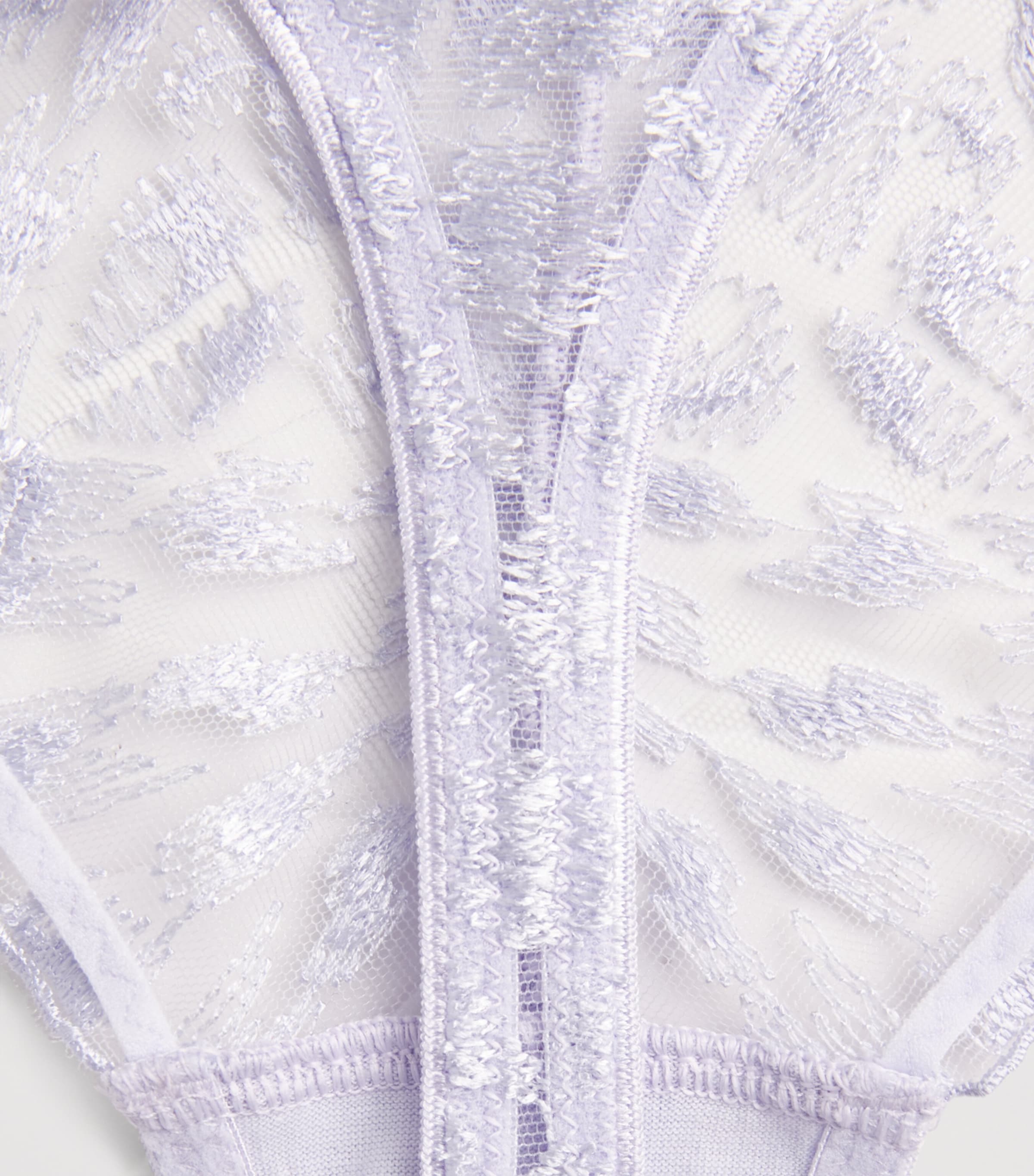 Aubade Womens Cotton Crazy in Love Tanga Wisteria Image 4