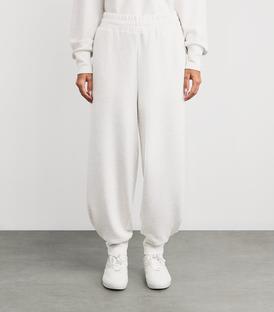 DoubleSoft The Relaxed Sweatpants IVORY MARL Image 3