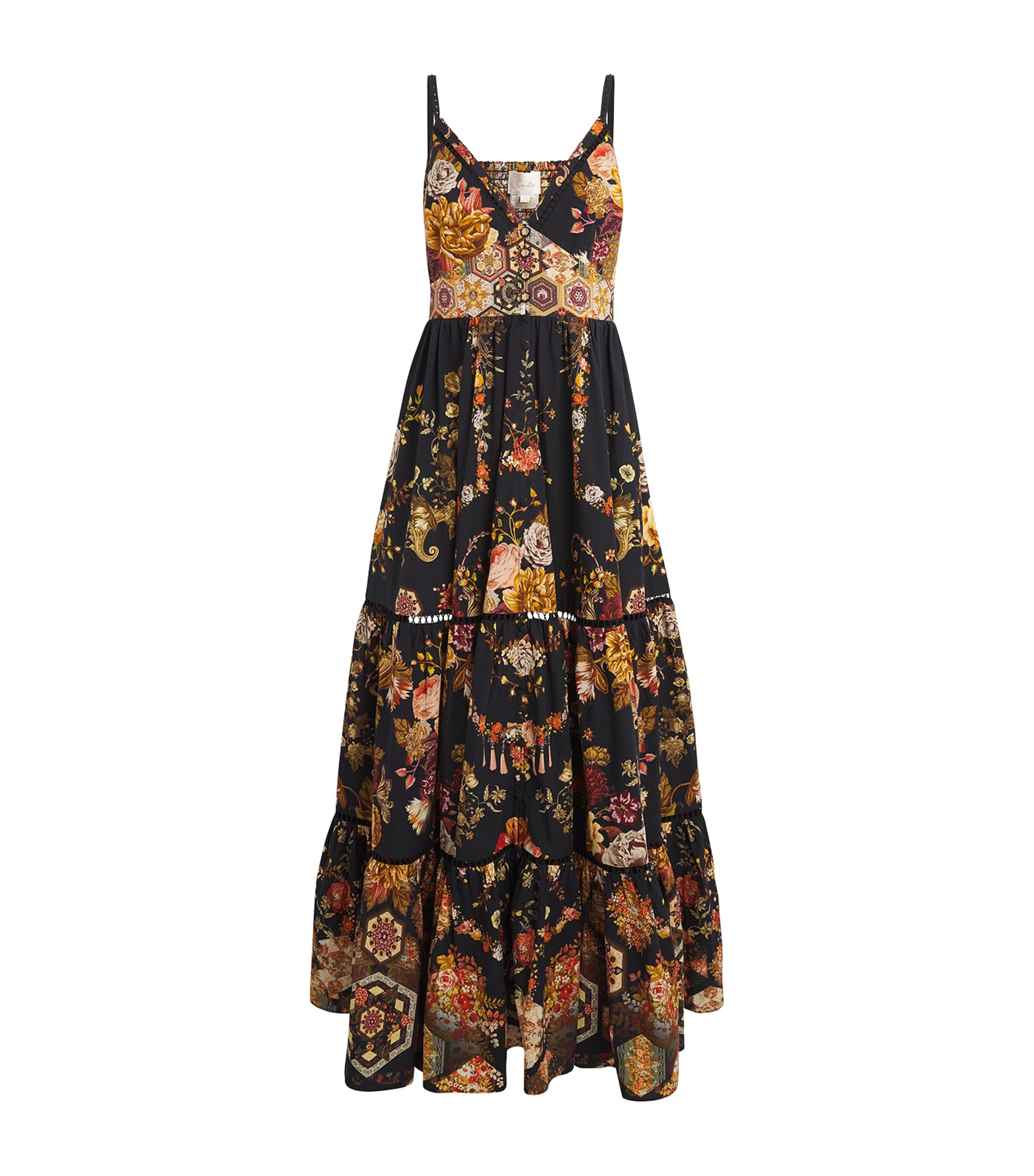 Camilla Tiered Bodice Dress Stitched In Time