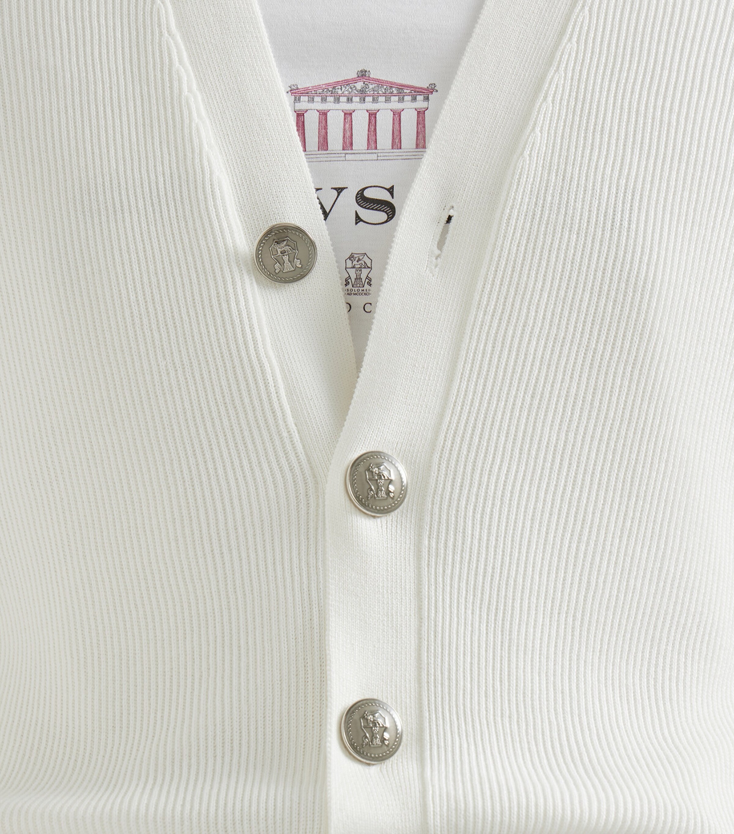 Brunello Cucinelli Mens Ribbed Cotton Cardigan Image 6