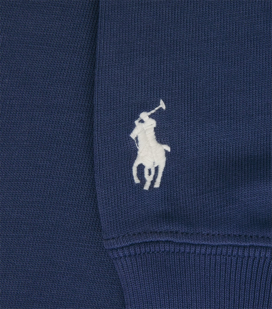 Polo Ralph Lauren Mens x Yankees Cotton Rugby Polo Shirt Dark Cobalt Image 6