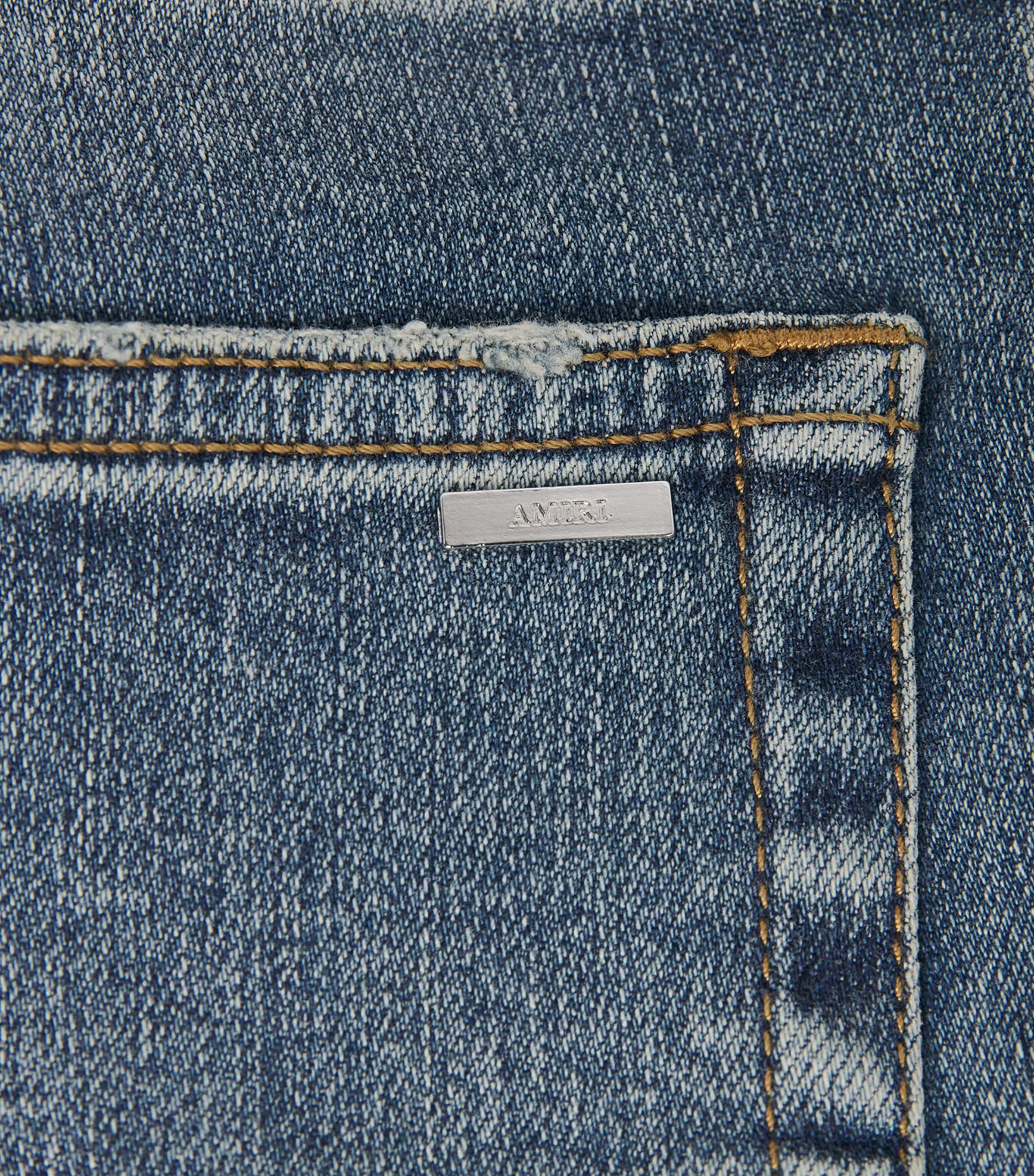 AMIRI Mens Hollywood MX1 Slim Jeans Harbor Indigo Image 6