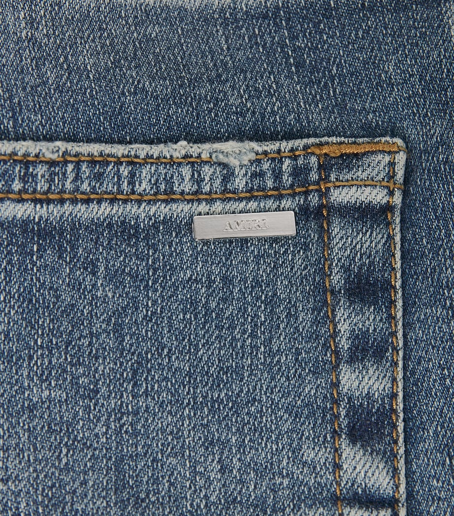 AMIRI Mens Hollywood MX1 Slim Jeans Harbor Indigo Image 6