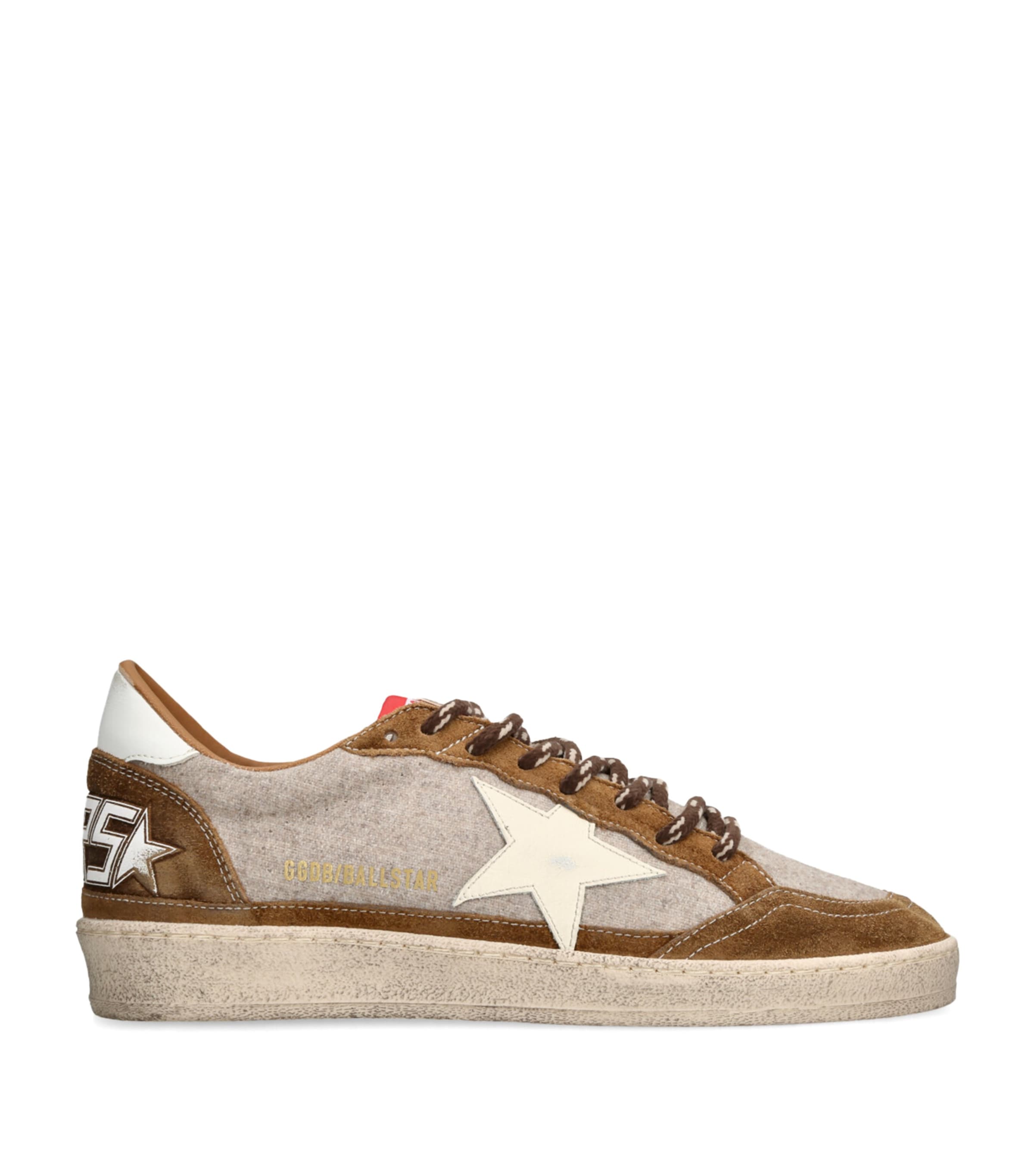 Wool-Suede Ball Star Sneakers BEIGE COMB Image 1