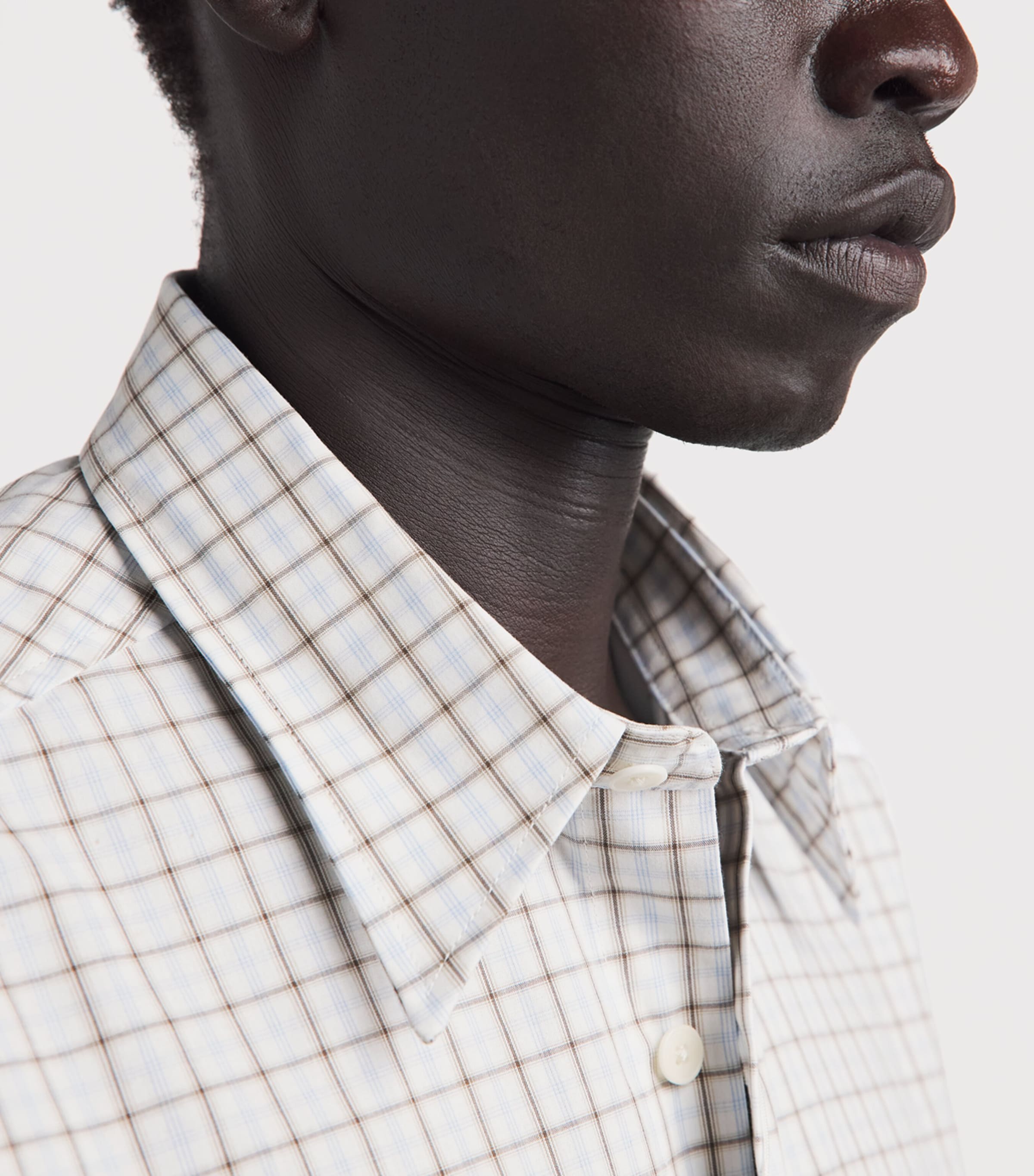 NN.07 Blue Organic Cotton Check Shirt | Harrods AE