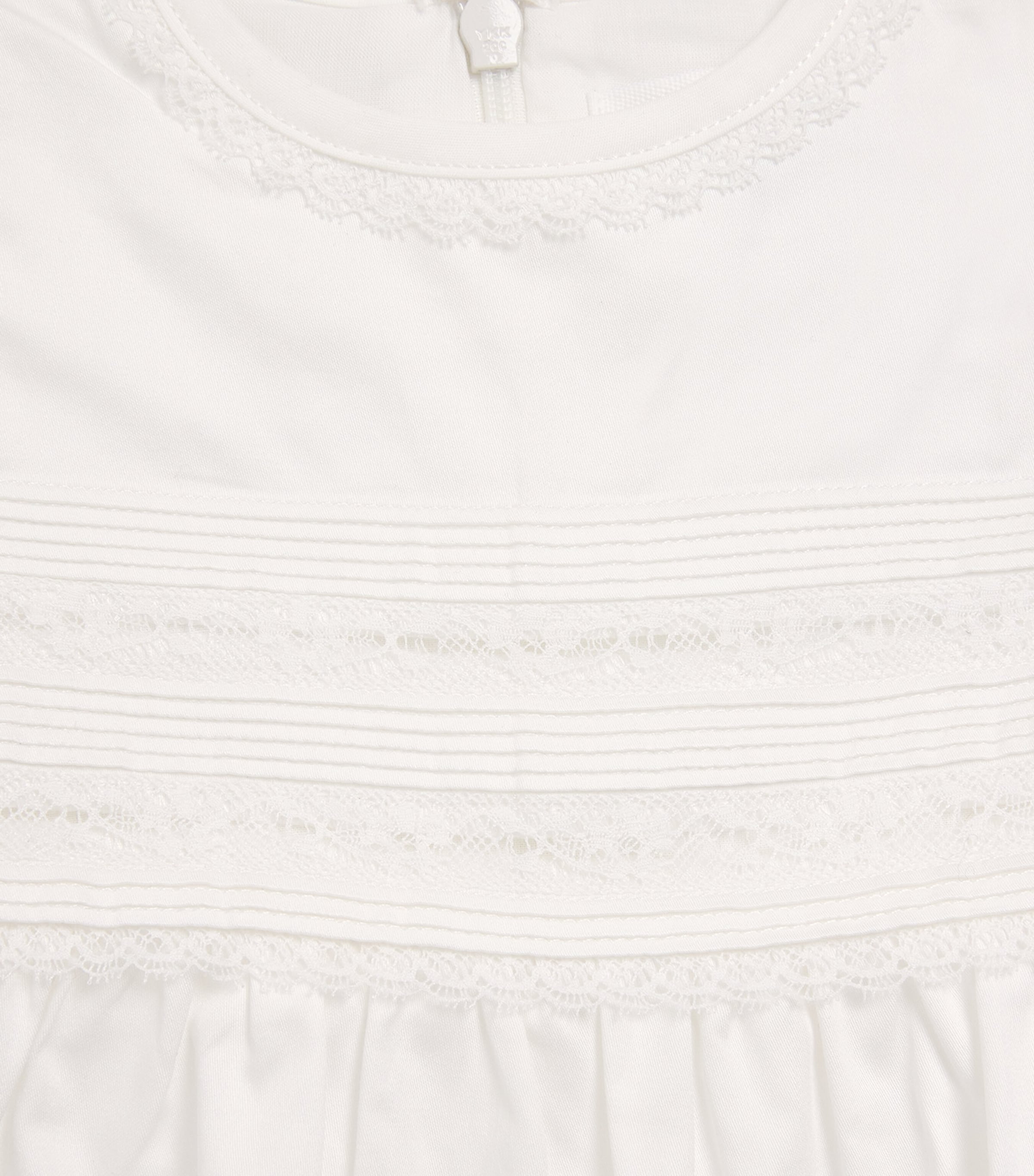 Cotton Bodysuit (1 Month – 2 Years) 13NACRE Image 3