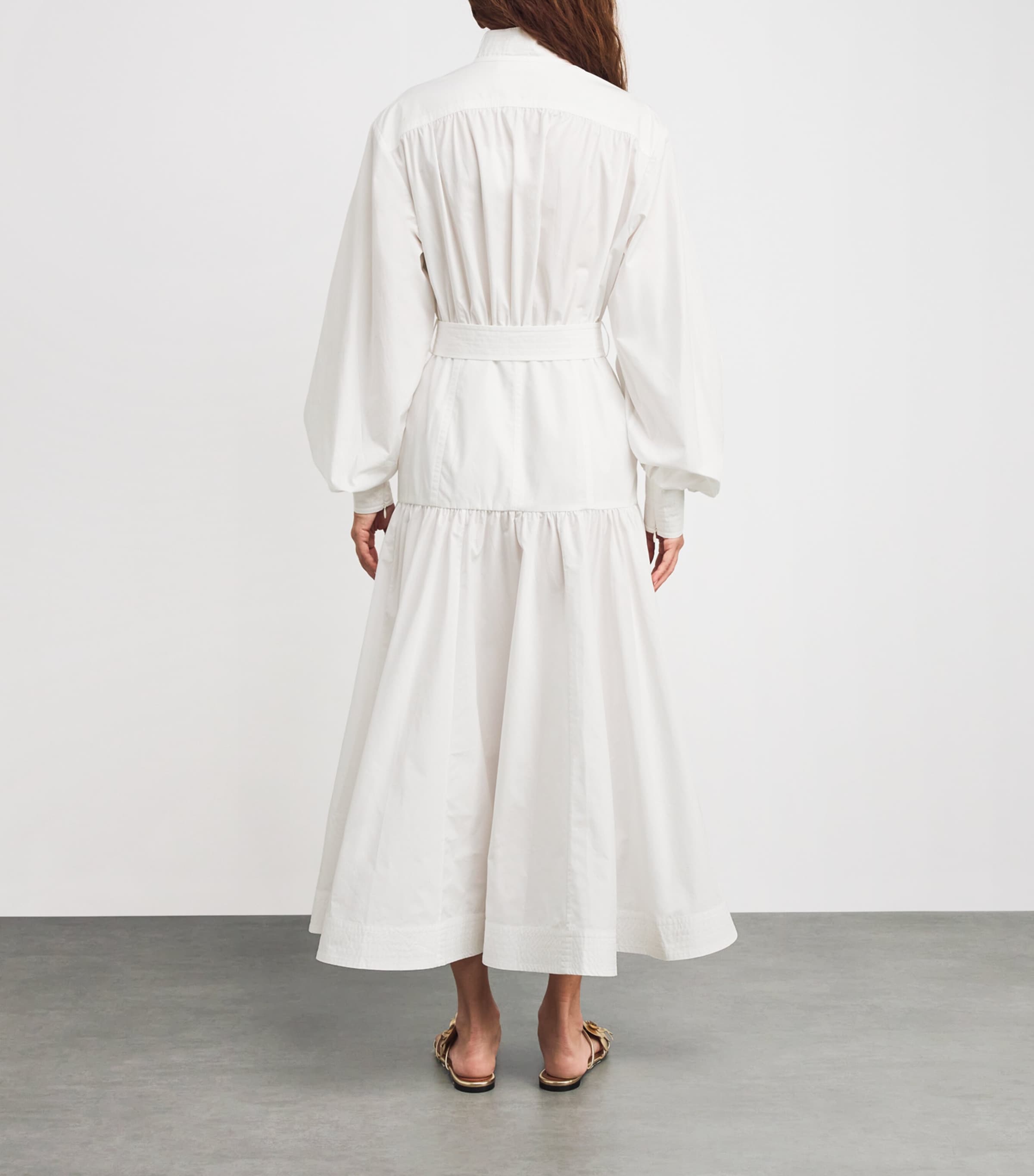 Utility Midi Dress IVORY Image 3