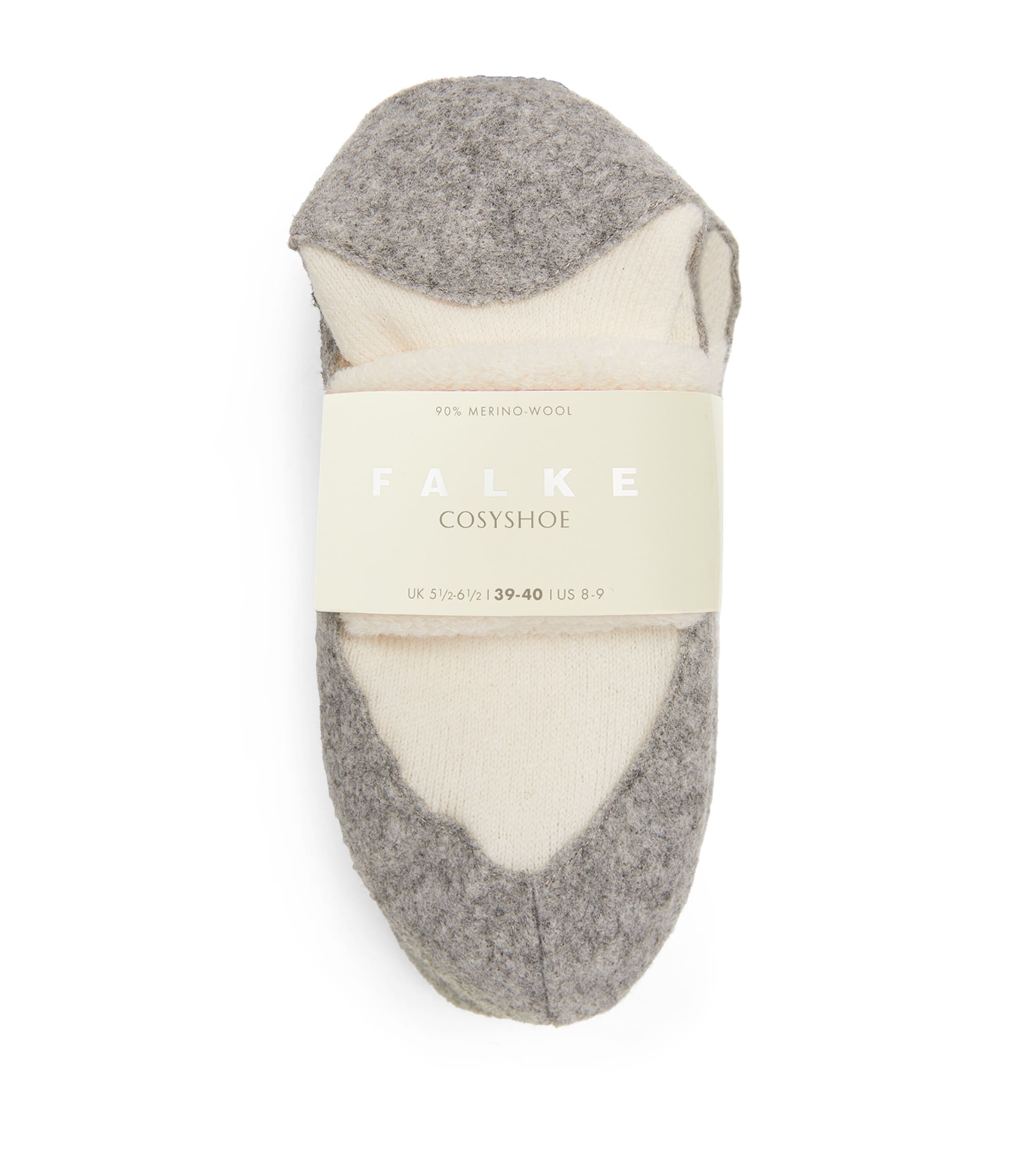 Falke Wool-blend Cosyshoe Slipper Socks In White