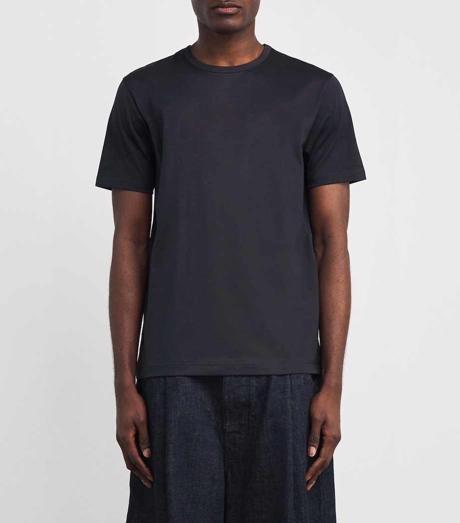 Supima Cotton Classic T-Shirt BUVN-MIDNIGHT NAVY Image 3
