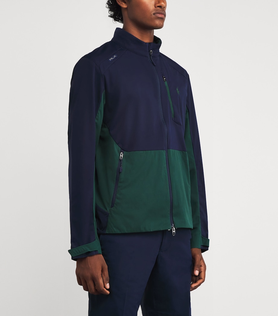 Colour-Block Packable Jacket REFINED NAVY Image 3