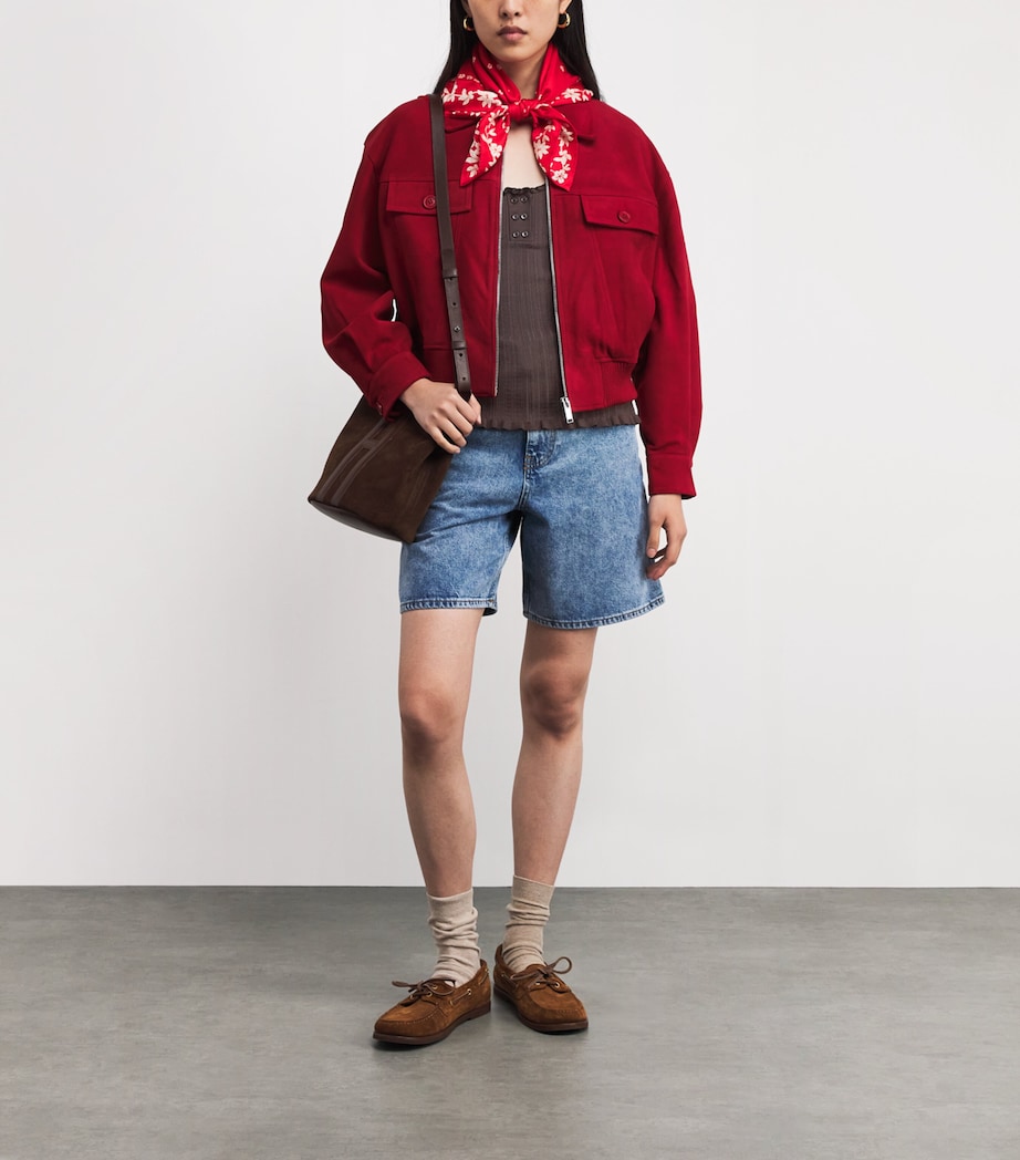 Pointelle Knit Tank Top CHOCOLATE Image 2