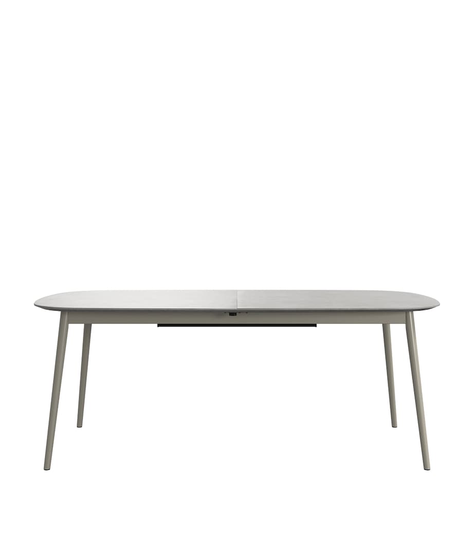 BoConcept Ceramic Kingston Extendable Dining Table Ash / Matt Ash Grey Image 1