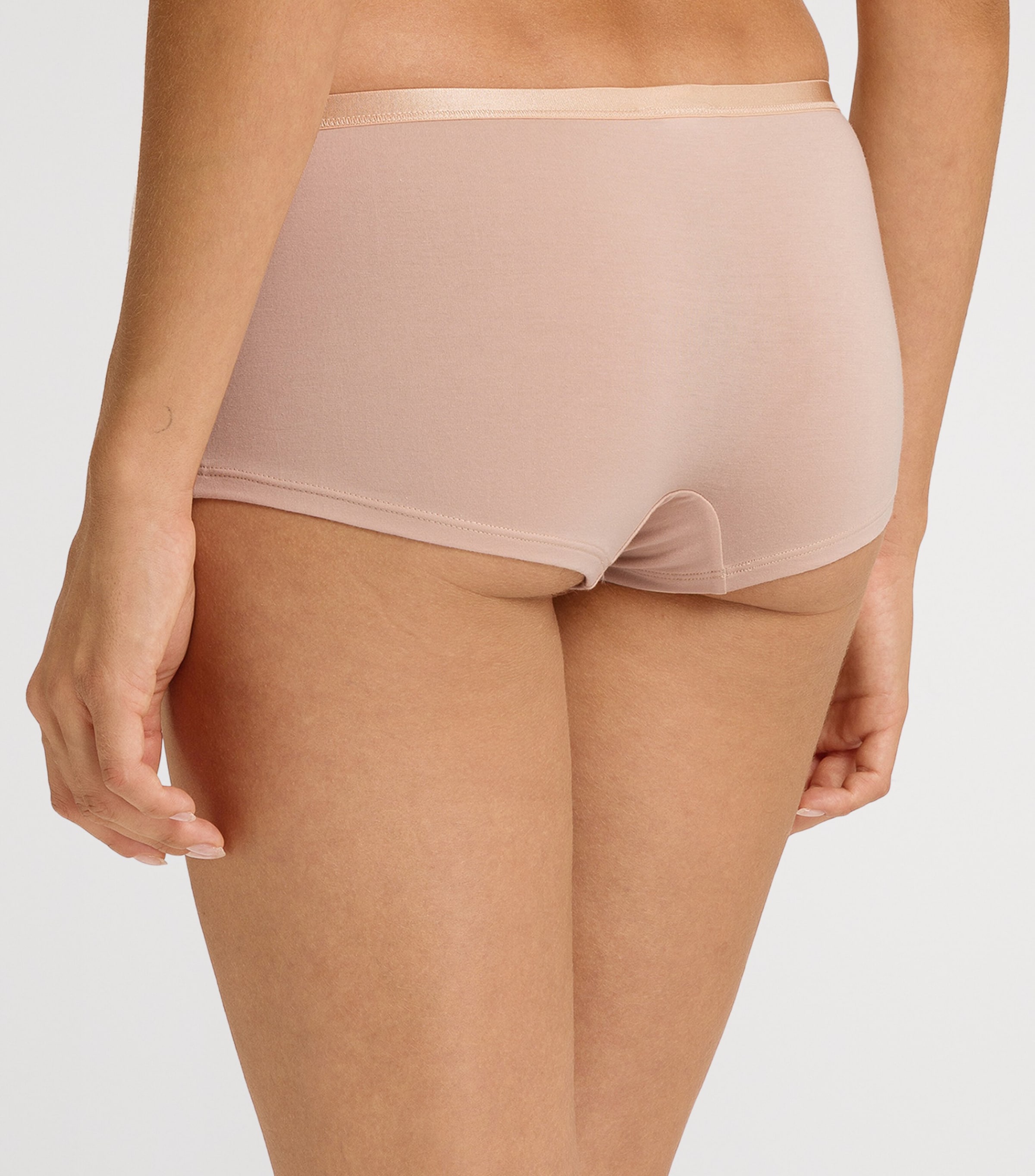 Cotton Sensation Boy Leg Briefs BEIGE Image 4