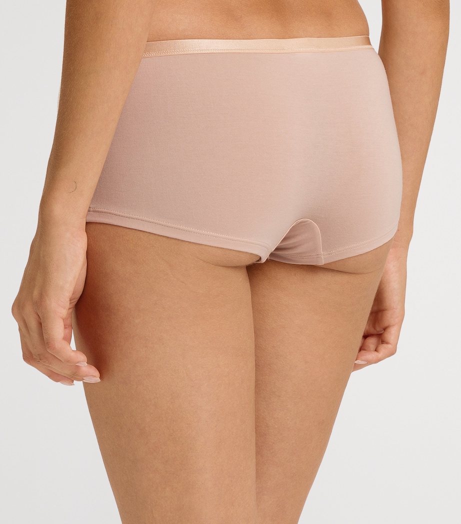 Cotton Sensation Boy Leg Briefs BEIGE Image 4