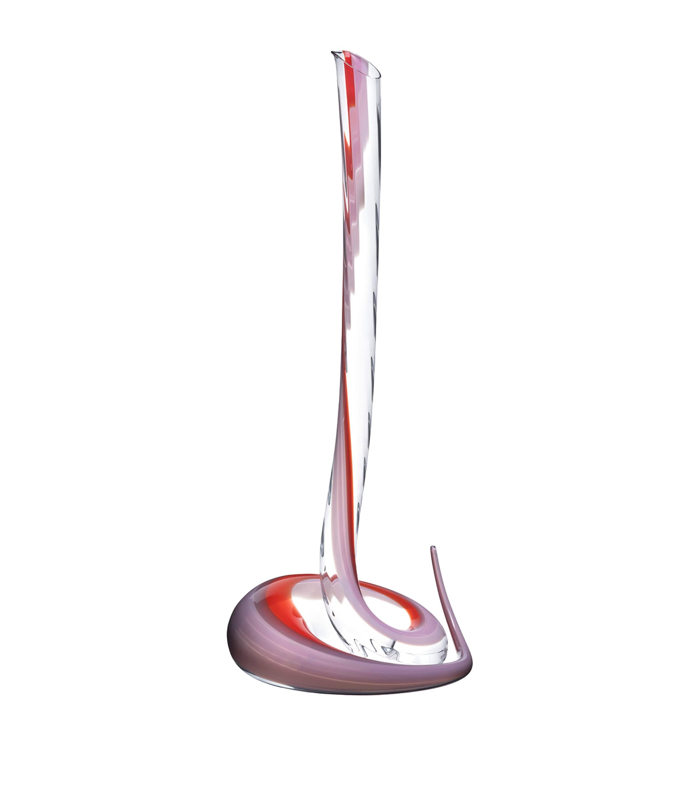 Crystal Cobra Magnum Decanter (1.5L) RED/PINK Image 1
