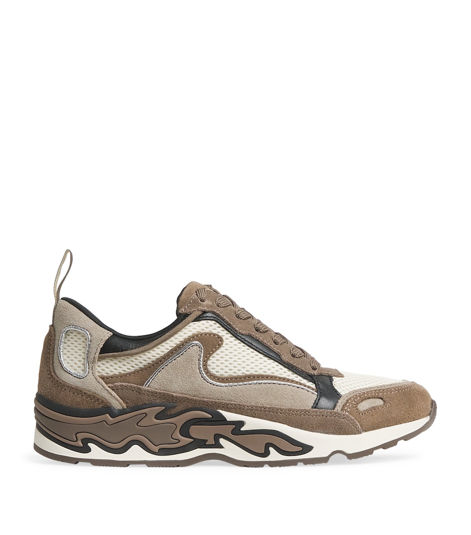Flame Sneakers BROWN Image 1