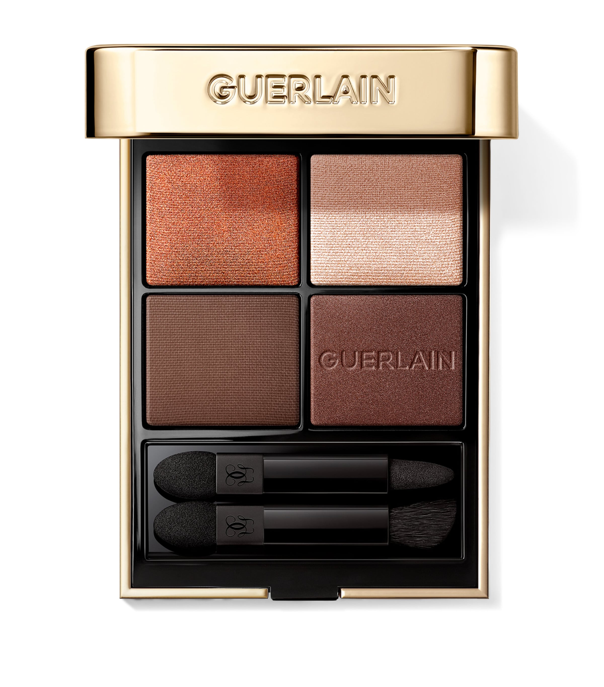 Guerlain Ombres G Eyeshadow Quad Undressed Brown Image 1
