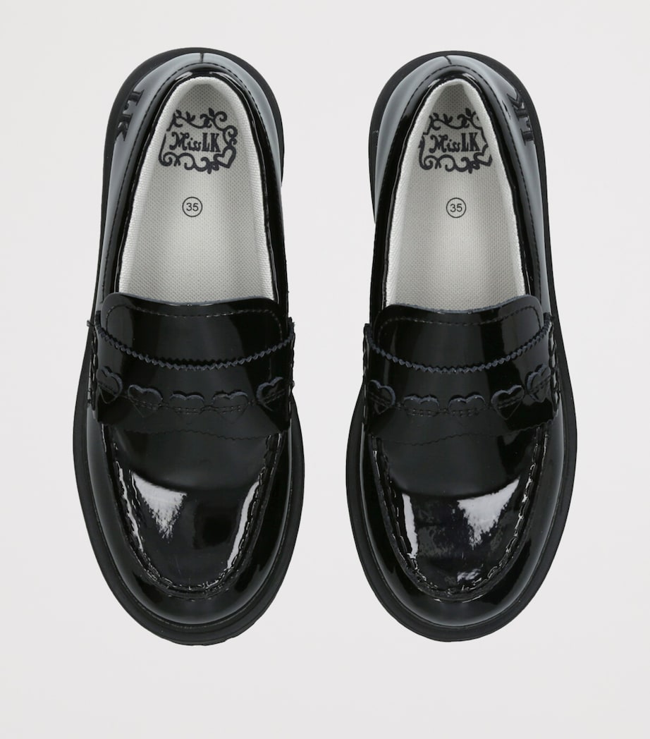 Lelli Kelly Patent Leather Clara Loafers Black Image 4