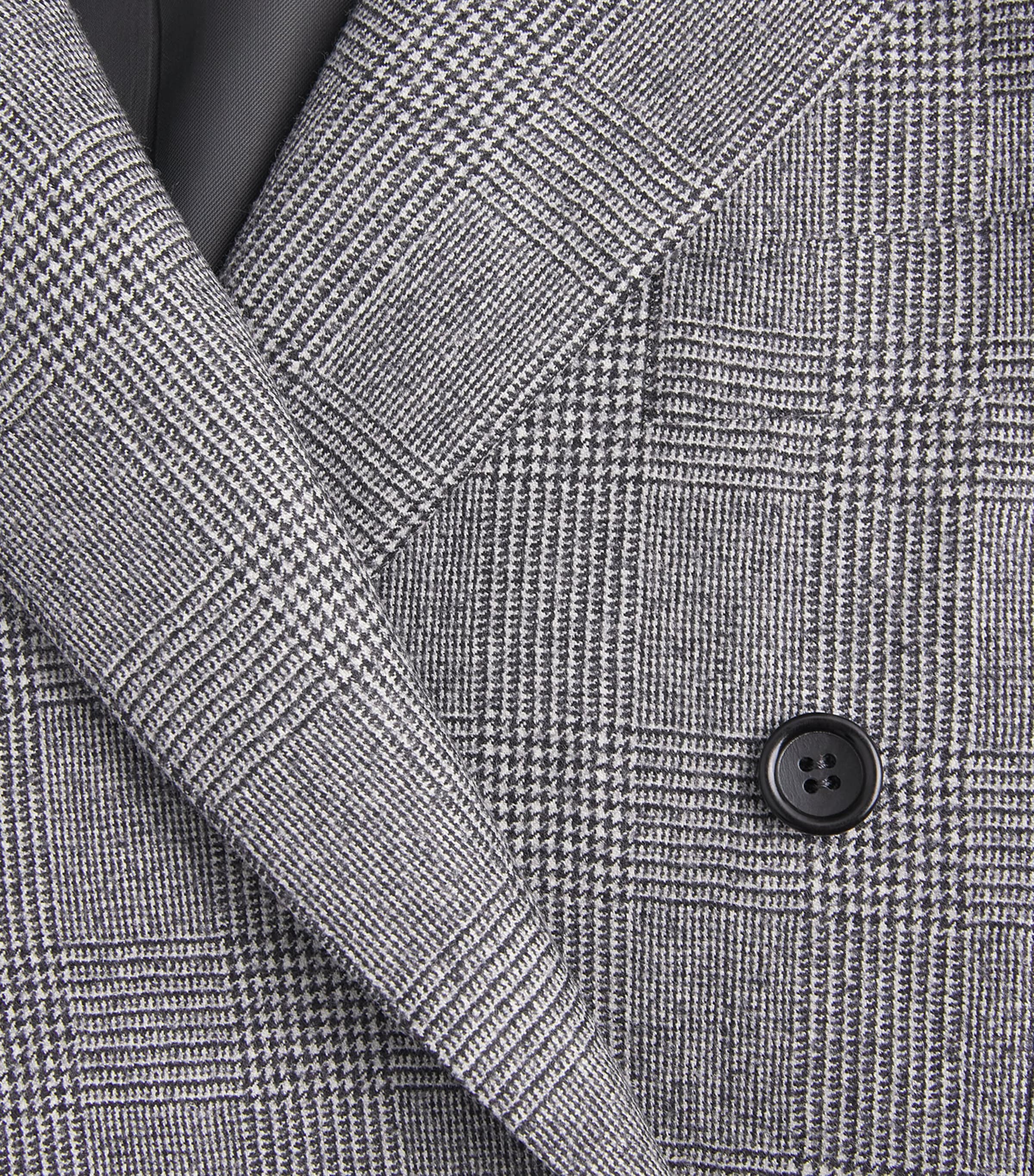 Canali Mens Wool Check 2-Piece Suit Image 6