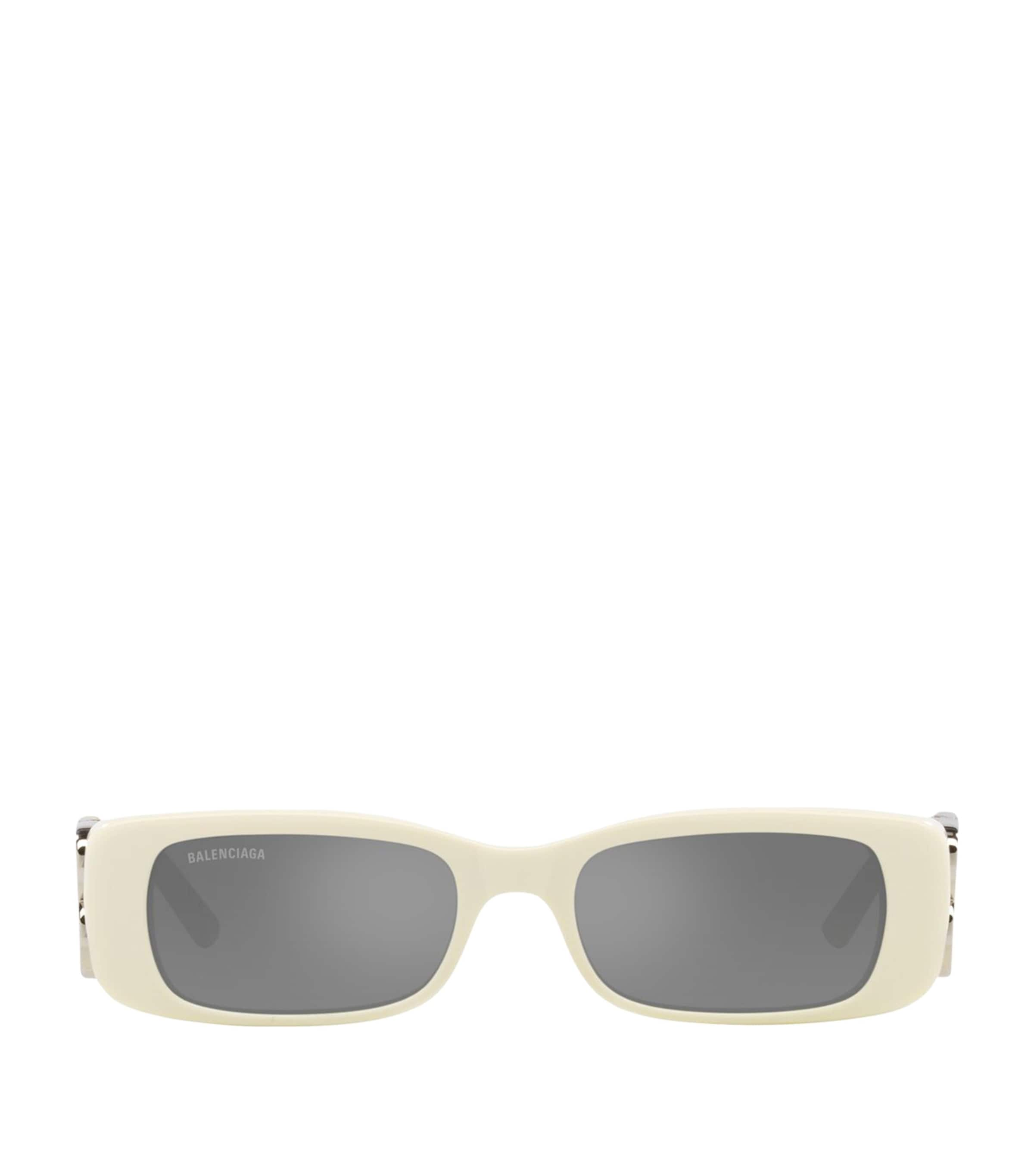 Balenciaga Acetate 6e000253 Sunglasses In White