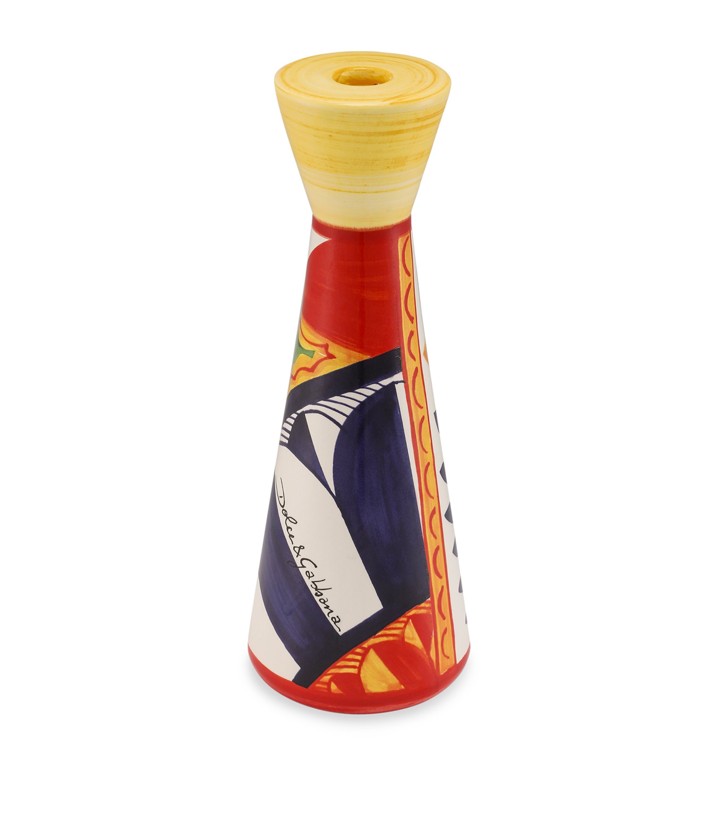 Medium Ceramic Candle Holder UC036-CARRETTO Image 2