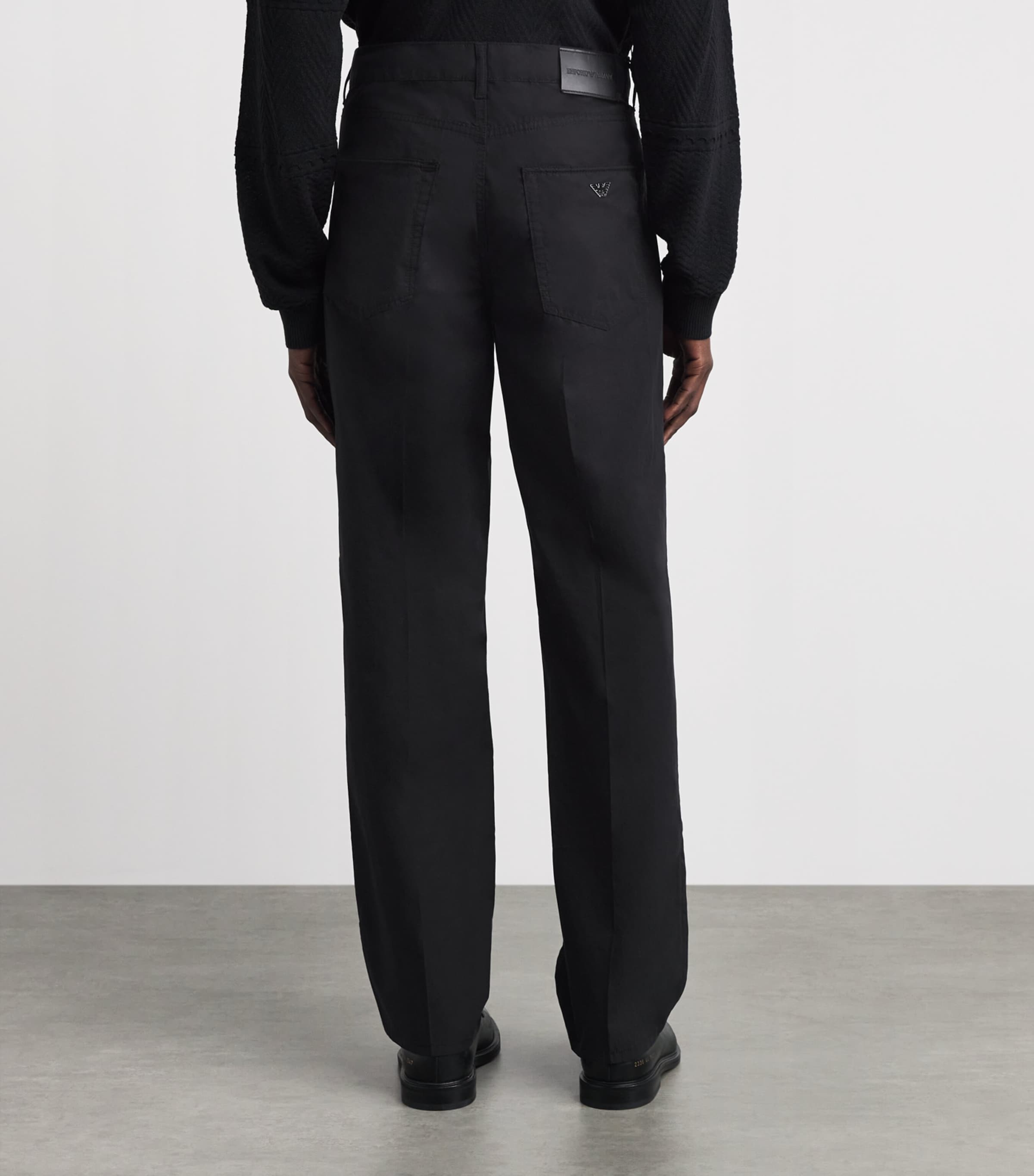 Emporio Armani Mens Cotton Cargo Trousers Image 5