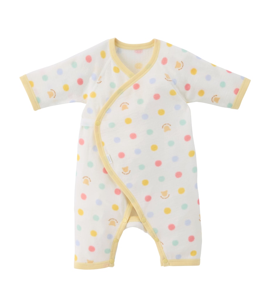 Cotton Polka Dot Playsuit (1 Month) 31 Image 1