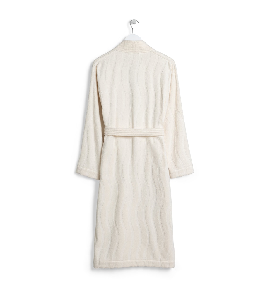 Organic Cotton Sulis Bathrobe (XS/S) IVORY Image 2