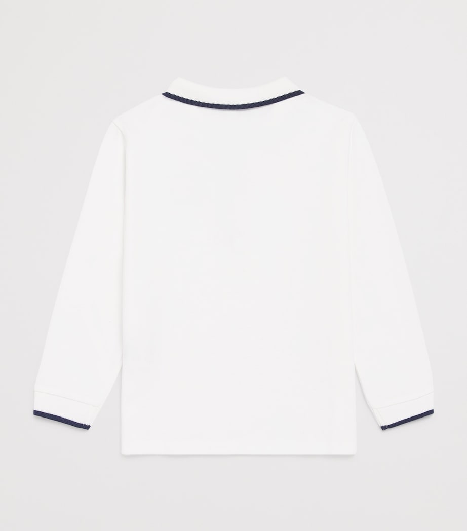 Cotton Polo Shirt (5-12 Years) 13 NACRE Image 2