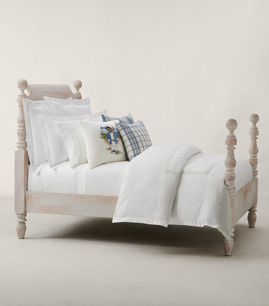 Ralph Lauren Home Meadow Lane Super King Duvet Cover (260cm x 220cm) White Image 2