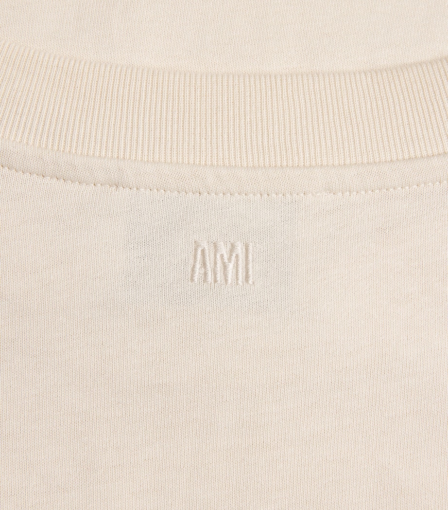 Cotton Ami de Coeur T-Shirt 185 - IVOIRE Image 5