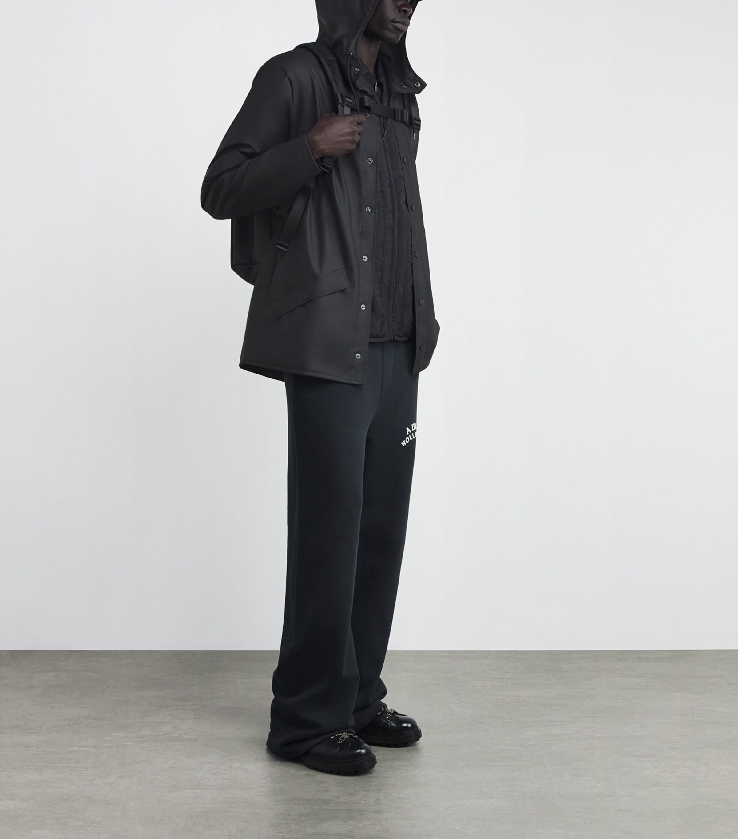 Core Rain Jacket 01 BLACK Image 2