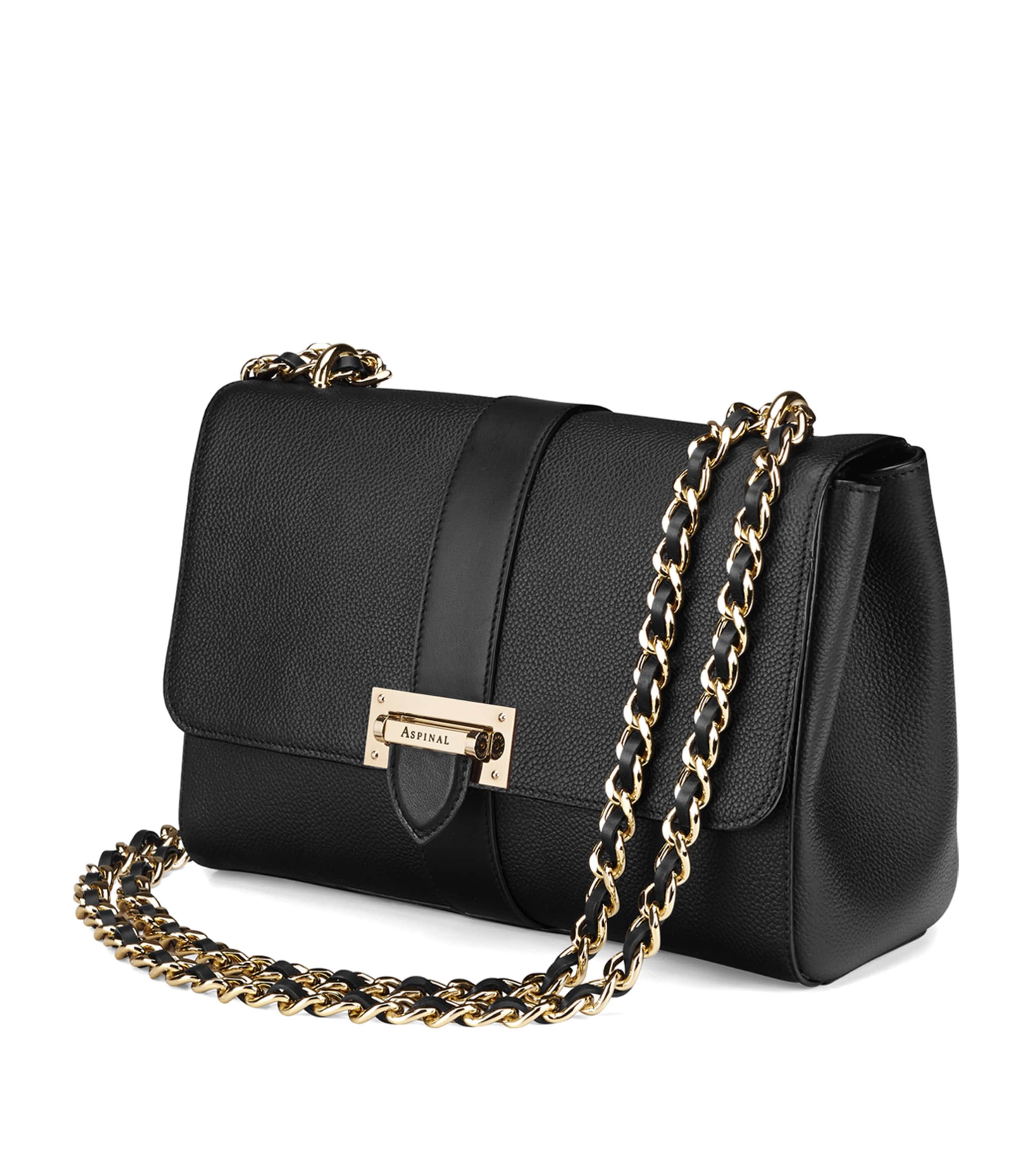 Aspinal Of London Large Leather Lottie Cross-Body Bag