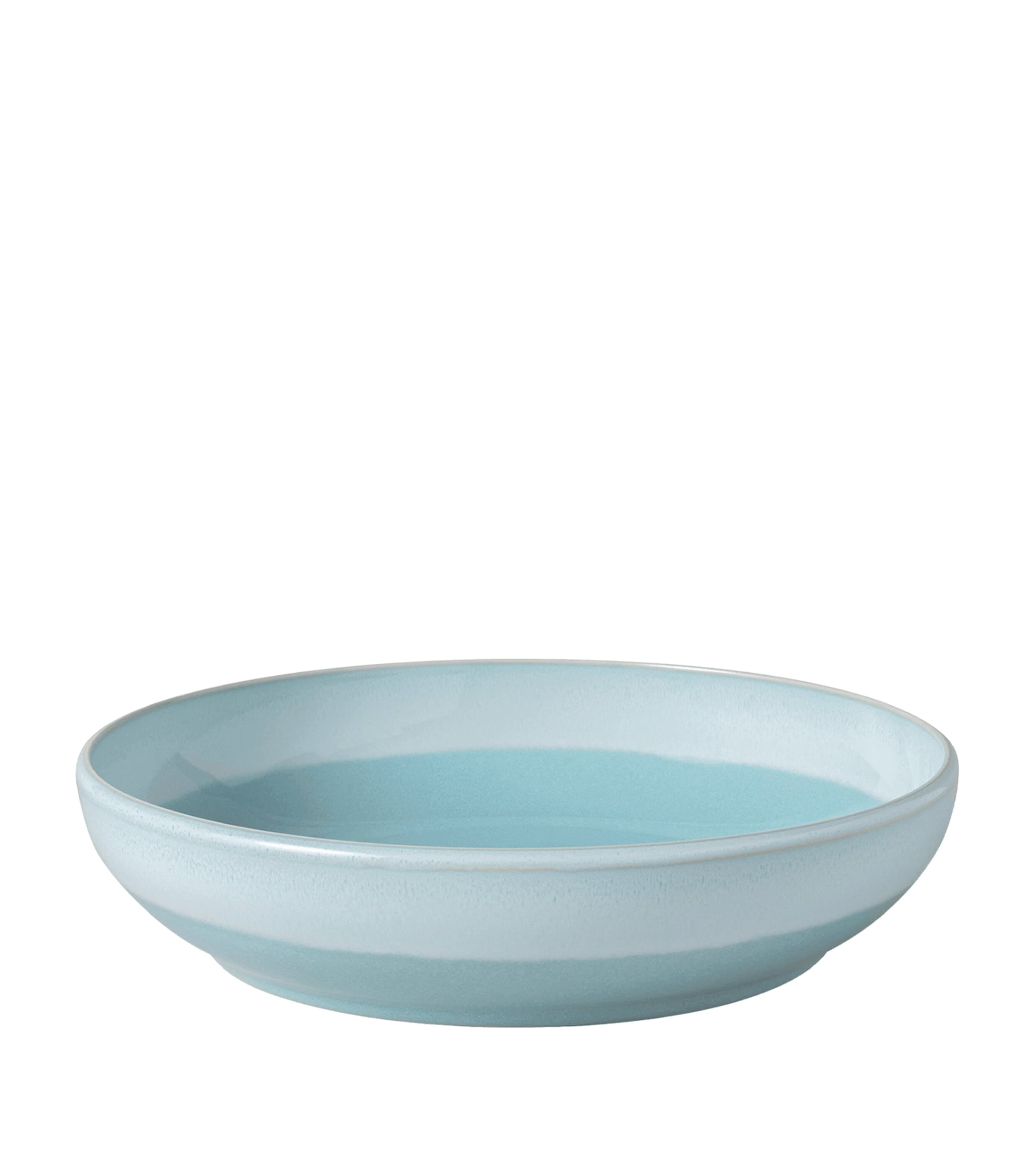 Villeroy & Boch Porcelain Perlemor Aqua Pasta Bowl (22cm) Blue Image 1