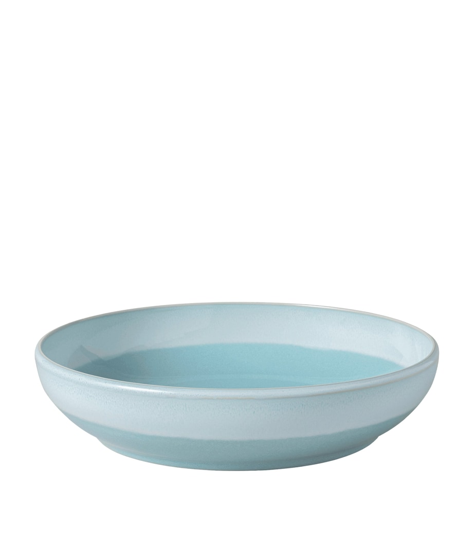 Villeroy & Boch Porcelain Perlemor Aqua Pasta Bowl (22cm) Blue Image 1