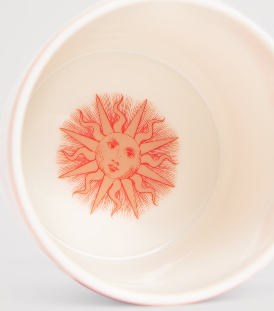 Harrods Bone China Menagerie Mug Orange Image 2