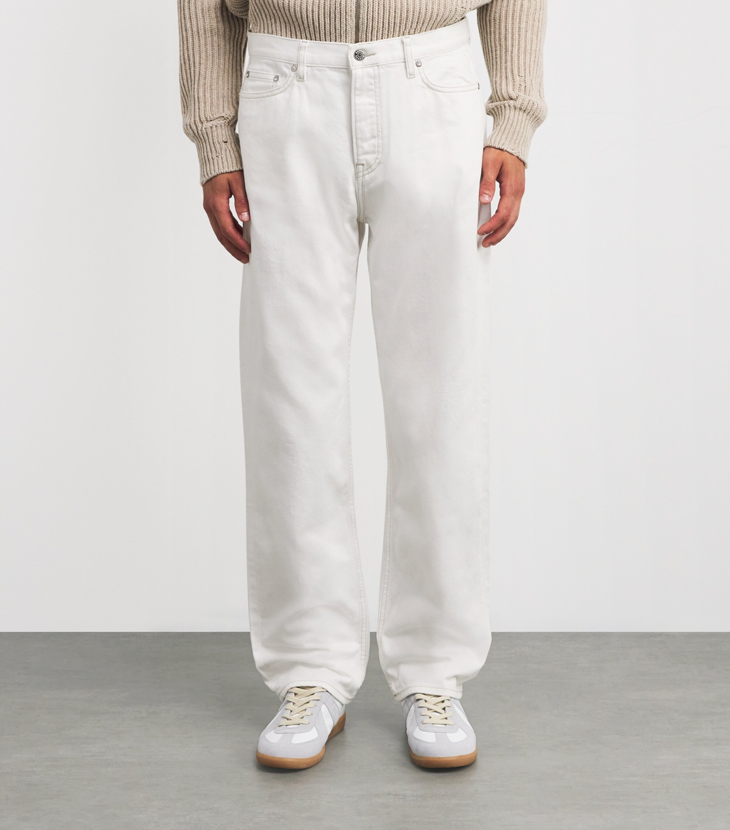 Saeddie Straight Jeans WHITE ROCK CLR002163 Image 3