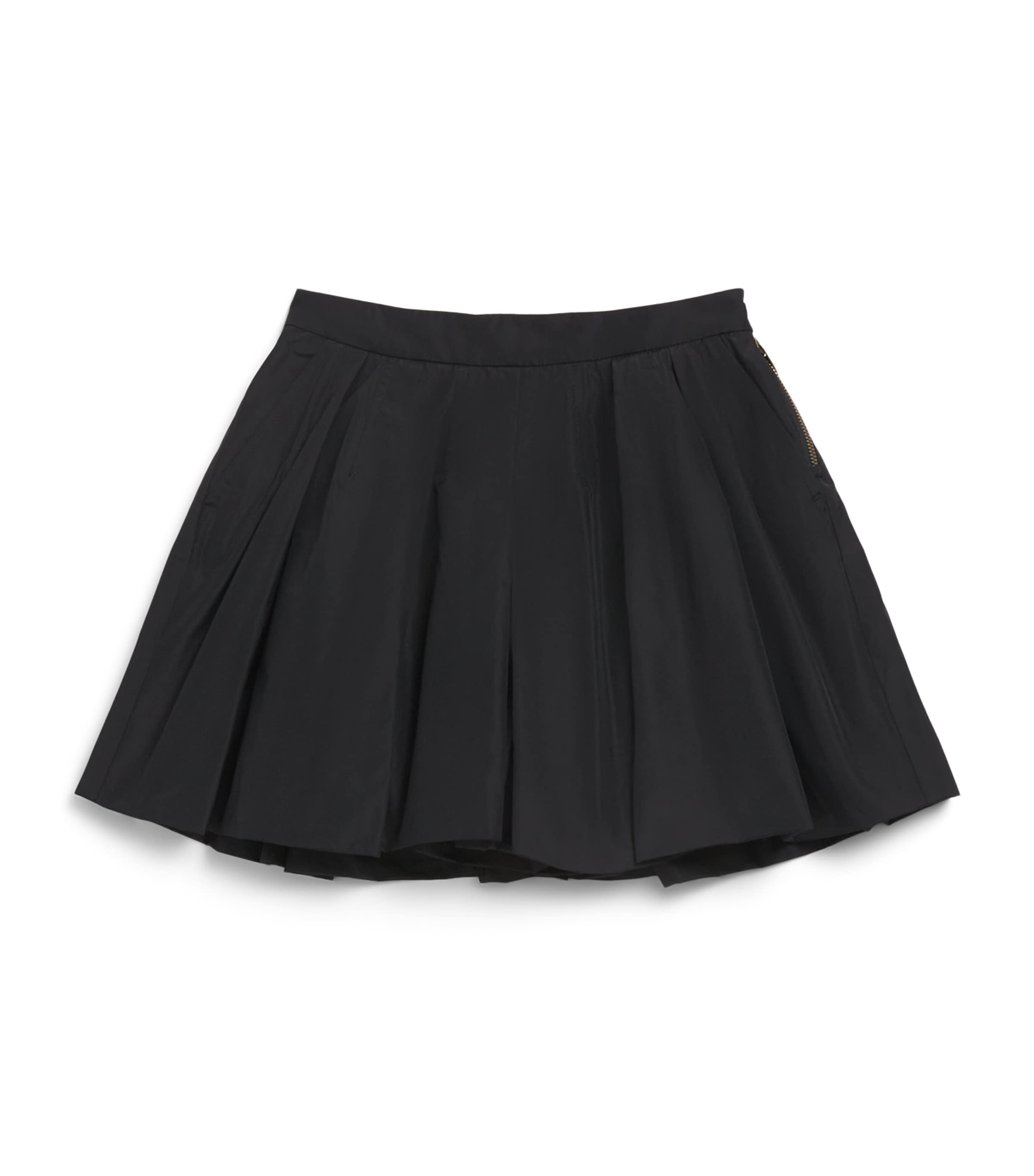 Moncler Enfant Taffeta Pleated Shorts (8-10 Years) Image 1